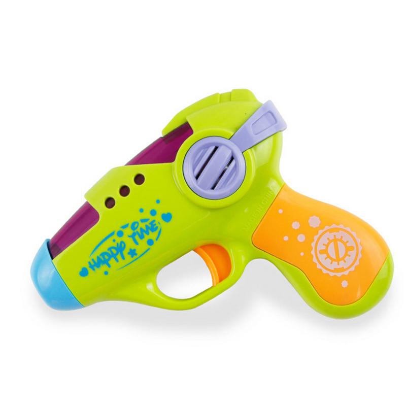 Children's Electric Toy Gun Cute Falling Light Glowing Sound Color Random Delivery