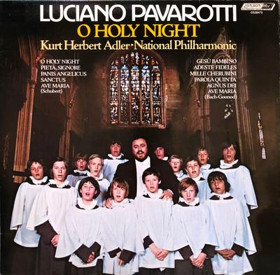 LP Record LUCIANO PAVAROTTI KURT HERBERT ADL  O Holy Night OS26473 LONDON Canada Classical Used