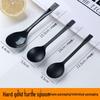 Golden Turtle Thickened PS Plastic Disposable Dessert Spoon
