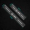 4Pc Car Threshold Protector Transparent Decorative Badge 3D Sticker For Opel Insignia Astra Antara Meriva Zafira H G Corsa