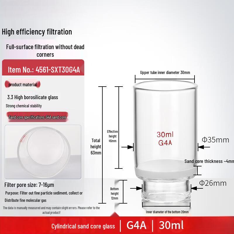 Miao Guagua Glass Sand Core Filter Crucible