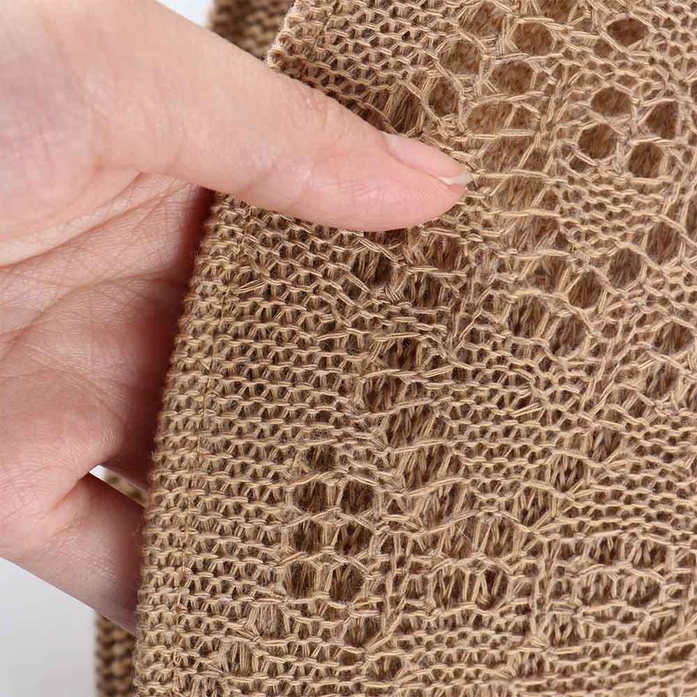 Korean Simple Linen Sun Protection Hollow Knitted Hat For Women Female Hats Bucket Hat Korean Style Caps Sun Hat