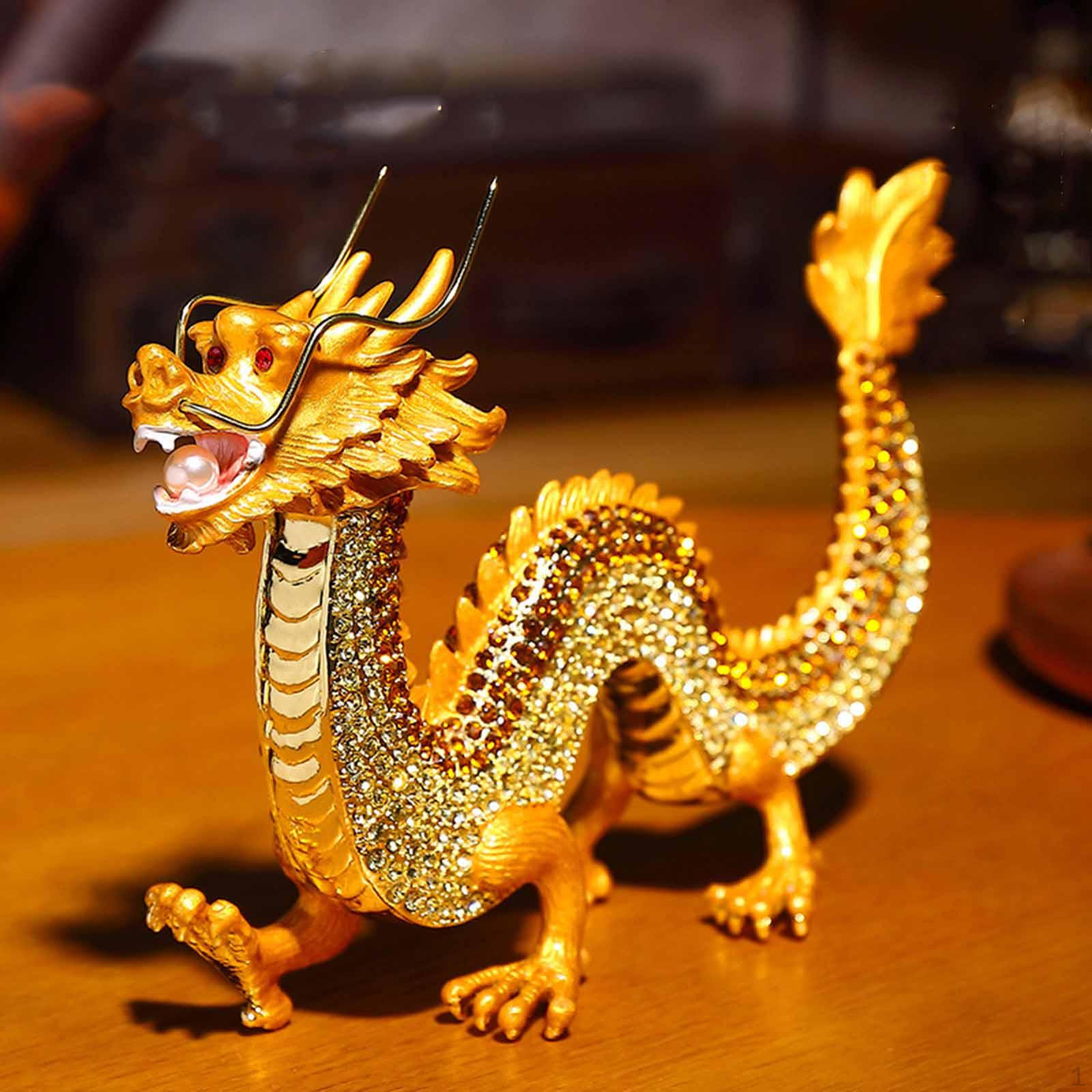 Фигурка китайского дракона для настольного дисплея