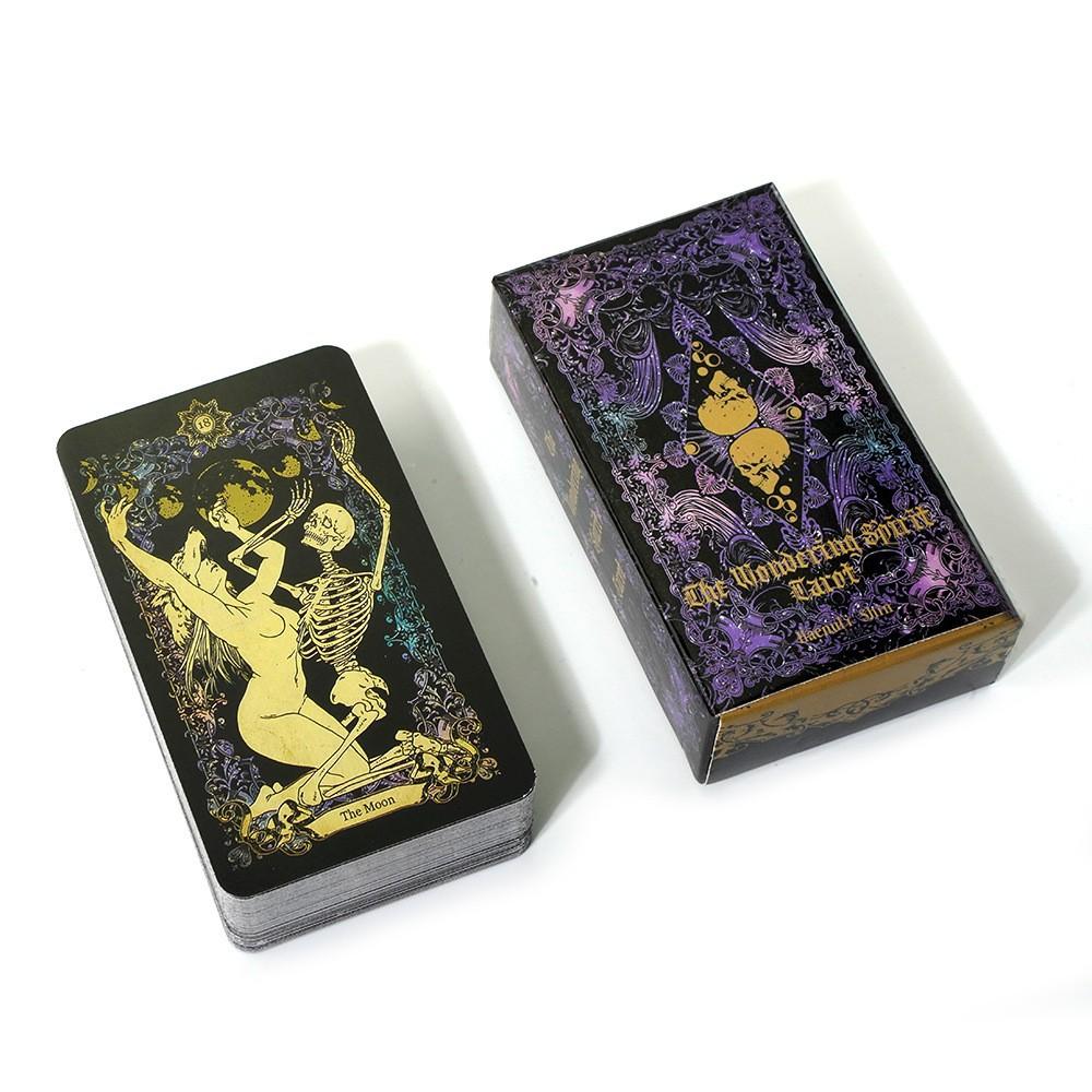 Wandering Spirit Tarot Deck for Fate Divination Leisure Entertainment Card Board Game