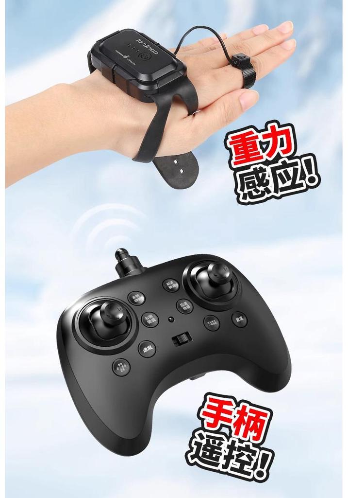Remote Control Foam Glider Fighter Model - Children's Fixed-Height Quadcopter Toy