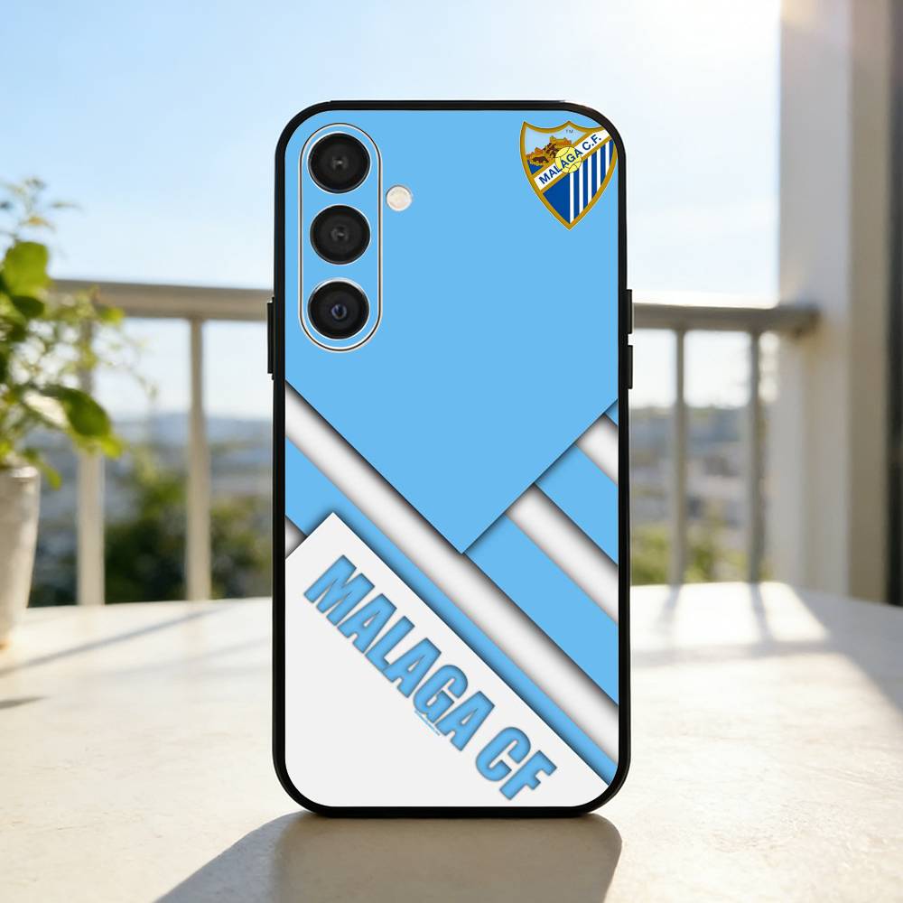 COOL M-Malaga C-CF Phone Case For Samsung A73,A21s,A22,A31,A32,A52,A53,A71,A80,Soft Black Shell