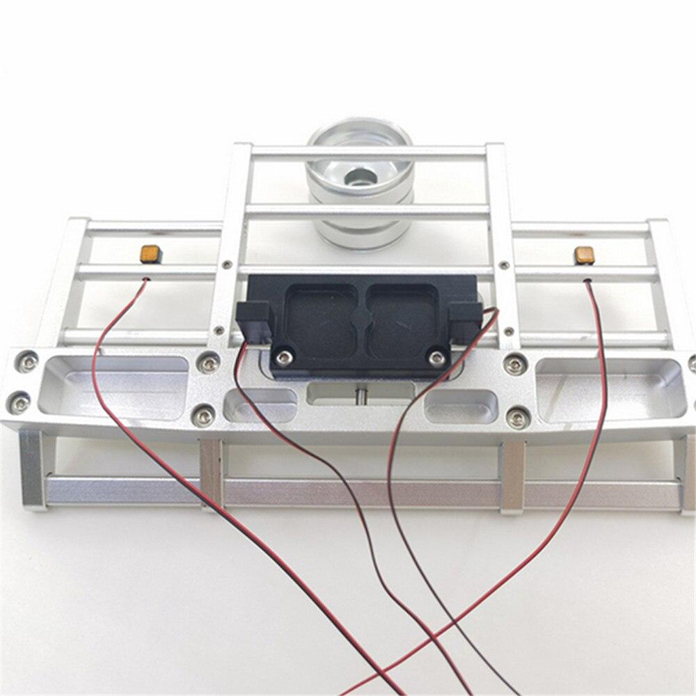 VAJJEXRC Metall Frontschürze Mit Licht Für 1/14 RC Tamiya GRAND HAULER 56344 56301 Traktor