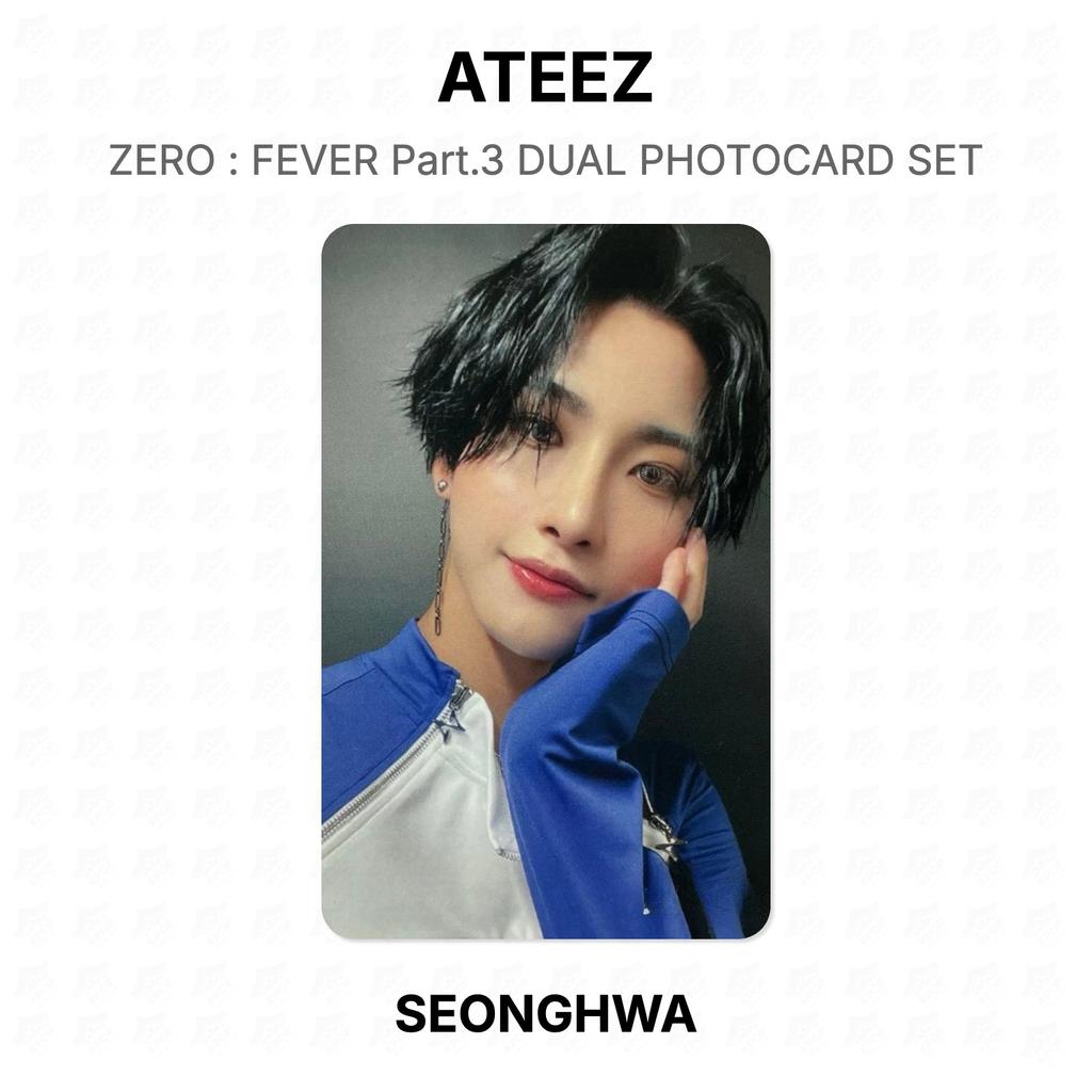 ATEEZ ZERO : FEVER Part.3 DUAL PHOTOCARD SET Official Photocard