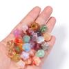 30pcs Acrylic Star Beads Colorful Chubby Five-pointed Star Loose Beads For Jewelry Making DIY Bracelets Earrings Accessories