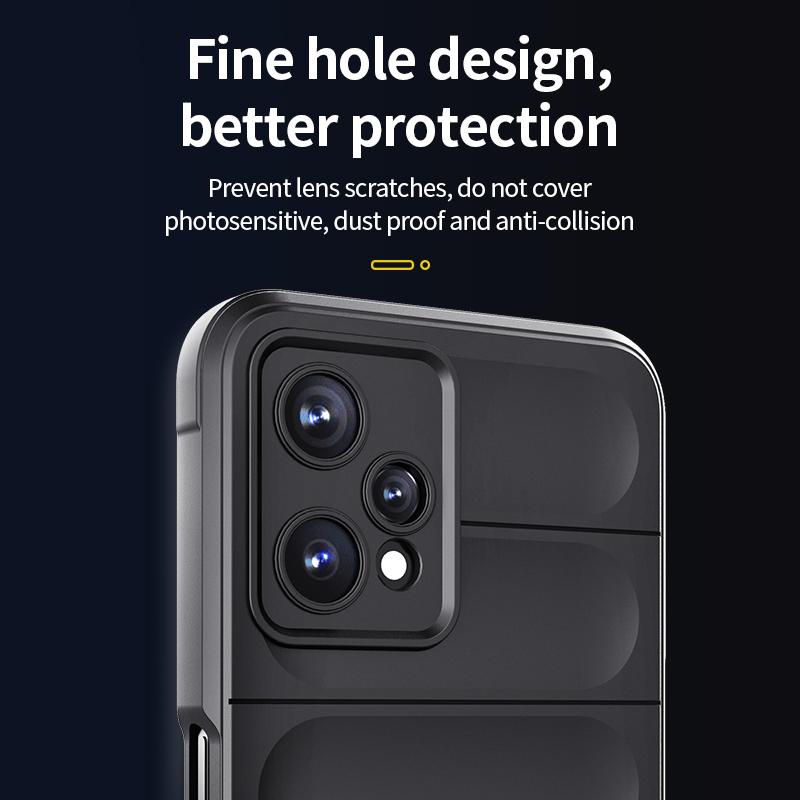 Shockproof Phone Case For Realme 9 Pro Plus Case Anti-Slip Silicone Full Cover Realme 9 Pro Plus Case For Realme 9i 10 Pro Plus