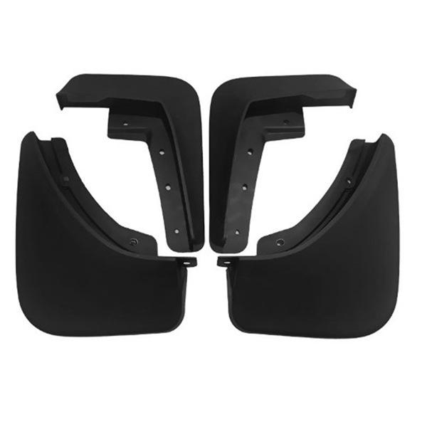 Mercedes-Benz GLA 2020-2021 Soft Mud Flaps Set, Black Plastic