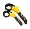 2 Pieces Multipurpose Rubber Strap Wrench Professional Simple Opening Wrenches Adjustable Belt Spanner Accessory