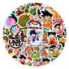 10/30/60pcs Anime Dragon Ball Stickers Cartoon Graffiti Decals DIY Laptop Phone Car Skateboard Diary Waterproof Sticker Toys