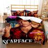 Scarface Comfortable Duvet Quilt Cover Pillowcase Bedding Set Children Bedroom Decoration Home Textile