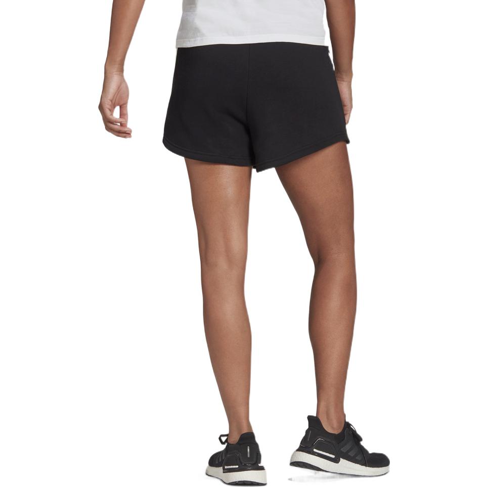 Adidas Тренировочные шорты с контрастной полосой и шнурком Женские брюки черные H57305 L — фото 3