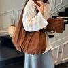 Korean Large-capacity Lazy Wind Tote Bag Women's Niche Design Commuting Leisure Relaxation Shoulder Armpit Bag