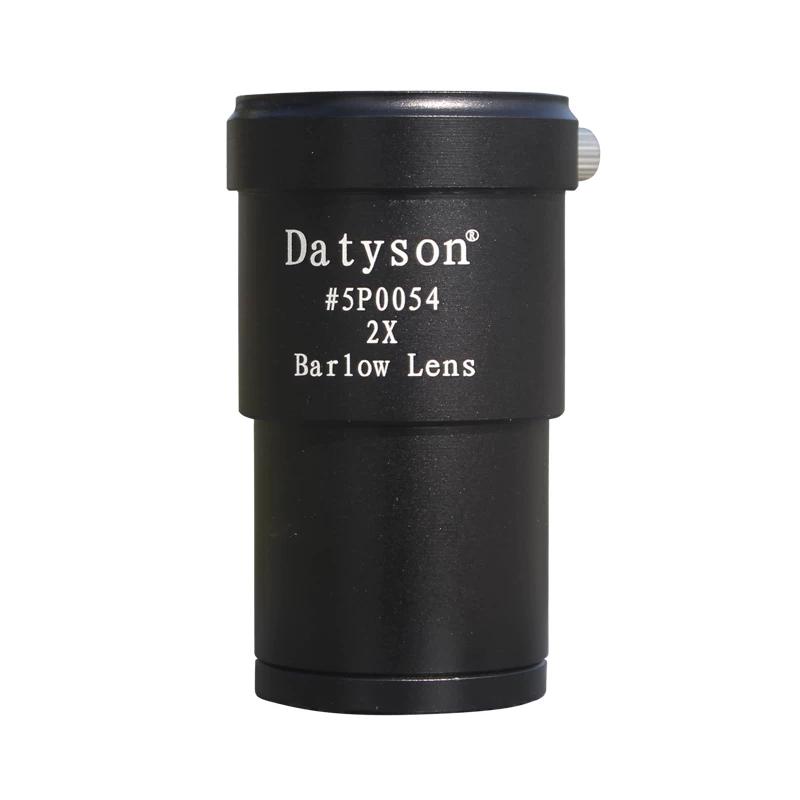 Datyson Black Dog Series 2x Astronomical Telescope Teleconverter 1.25 Inch Metal Barlow Lens 5p0054