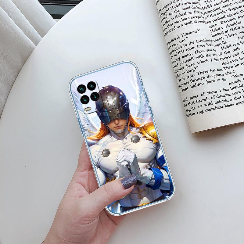 Angel D-Digimons Transparent Phone Case for Motorola Moto G7 G8 G9 G84 G85 G73 G24 G15 Z2 Play Power Plus