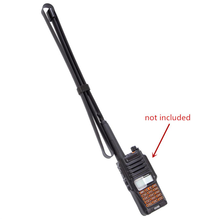 Antenne for baofeng UV-9R PLUS Vanntett Walkie Talkie Dobbeltbånd VHF UHF 144/430MHz SMA-F Sammenleggbar Antenne UV9R UV 9R PLUS