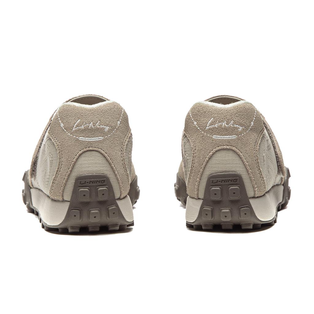 Li Ning Mary Sports Comfortable Wear-Resistant Breathable Low-Top Casual Shoes Women Sneaker Dusty-Gray AGLW064-4