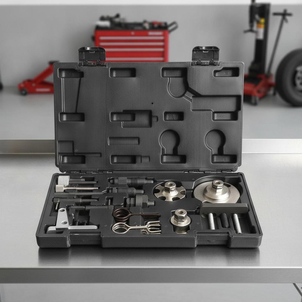Timing Tool Set with Carrying Case High-Precision Engine Tools Portable