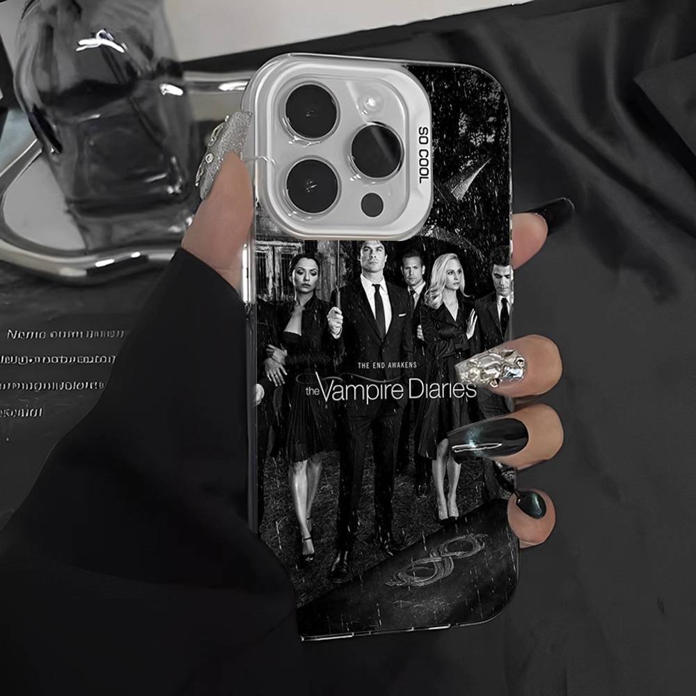 

Чехол для телефона The Vampire Diaries TV для iPhone 16 15 14 13 12 11 Pro Max 17 Plus Цветной чехол iPhone 14pro max