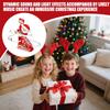 Stair Slide Toy Santa Christmas Toys Electric Snowman Coaster With Light Music Track Activity For Garden Children Boys Toddler