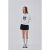 Goxo V Neck woVen pulloVer White