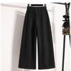 DIMANAF 2025 Autumn Winter Women Plus Size Pants New Fashion Lady Long Pants Oversized Loose Bottoms Thick