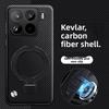 For Xiaomi Mi 17T Pro Case Hard PU Carbon Fiber Ring Stand Magnetic Protect Back Cover For Xiaomi Mi 17T 15T 14T Pro Shell