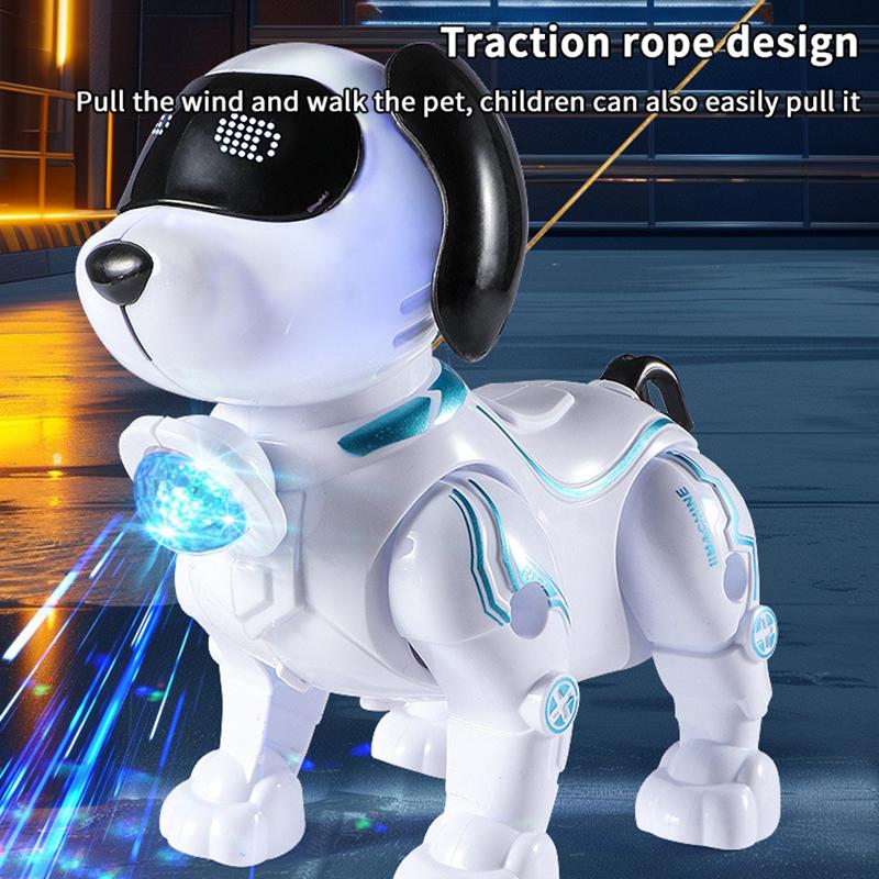 Robot Dog Electronic Stunt Pet Interactive Touch Programmable Smart Walking Dancing Kids Birthday Gift For Kids Boys Girls