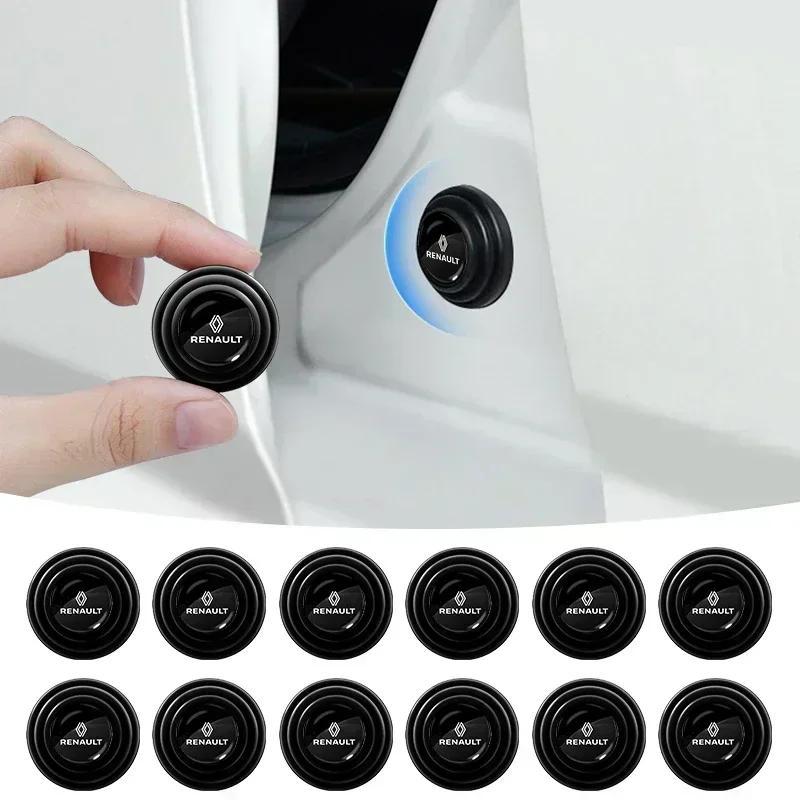 1/2/4pcs Car Door Shockproof Pad Anti-collision Silicone Sticker For Renault Megane 2 3 4 RS Grand Scenic Clio 4 Captur Duster S777