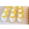 20 Pcs 100 ML Disposable Cups Pudding Yogurt Cup Roud Goblet Clear Cup Little Cup for DIY Sauce Jelly- No Lid or Spoon
