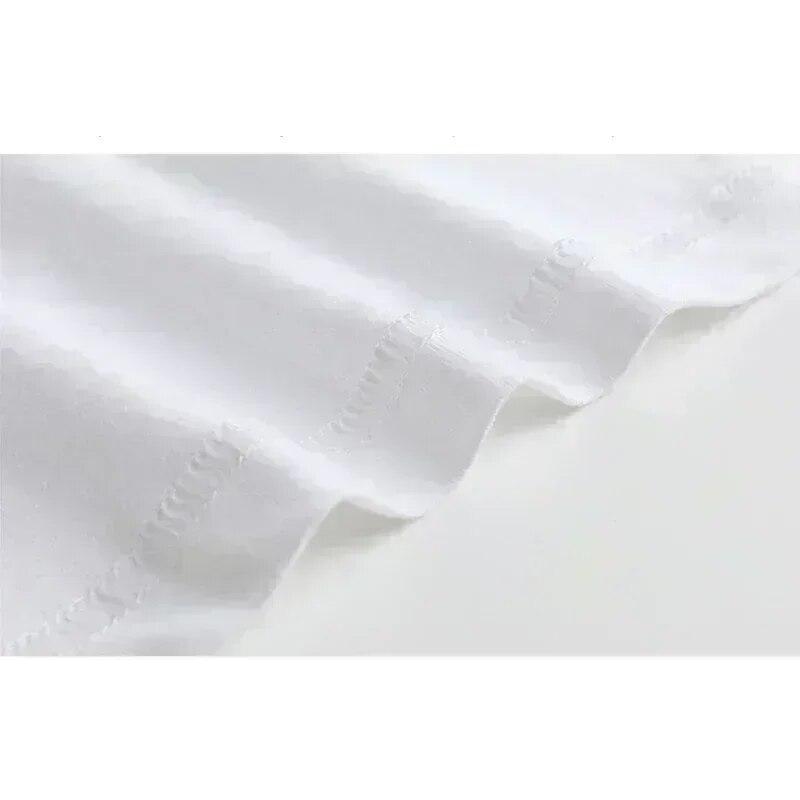 Harajuku Fashion Black Metal Band Mayhem Double Sided Printing Tshirts Unisex Women Short Sleeve Cotton Tees Oversized Streetwear Unisex