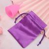 Reusable Menstrual Cup Silicone Period Tampon and Pad Alternative Feminine Hygiene Care PinkS