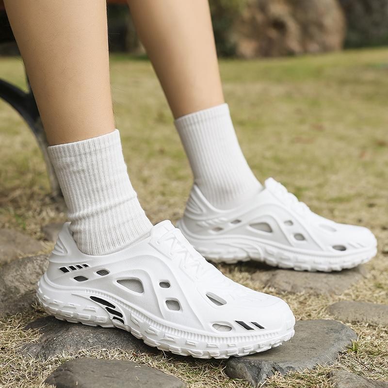 Breathable Men S Sandals Lightweight Wading Shoes Comfortable Eva Slippers For Women Outdoor Beach Sandals Individualized Slides 40-41