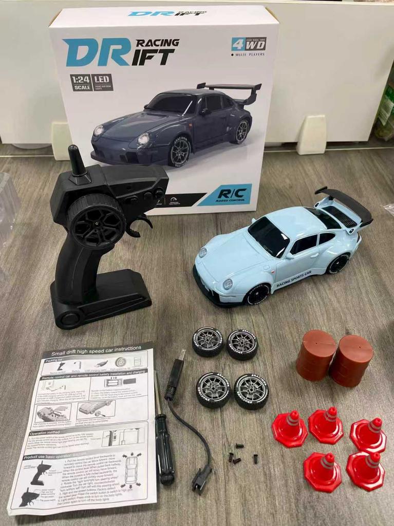 2025 NEW Upgrade 1/24 RC Drift Car Mini Remote Control Car 4WD Racing Kids Toy 2.4G Radio High Speed Model Vehicle Toys