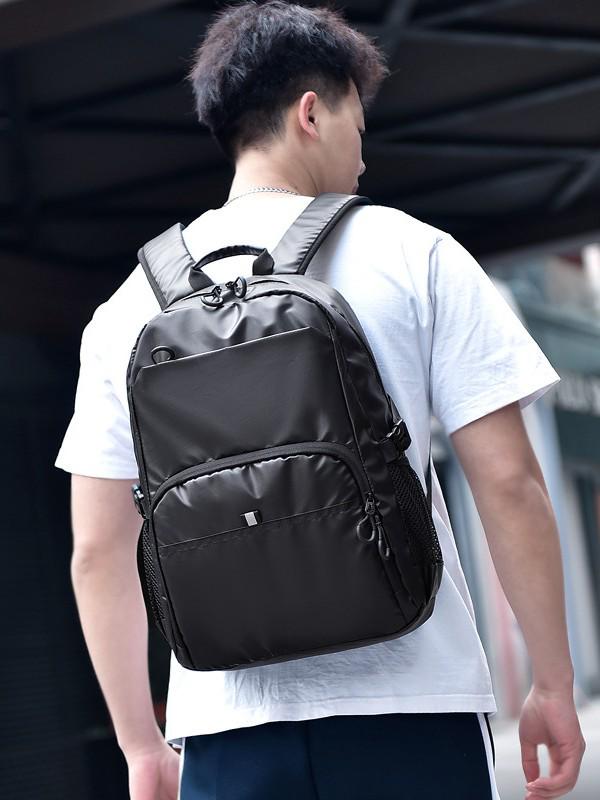 Men's Large Capacity Autumn 2025 Trend Backpack - Fashionable Sports Shoulder Bag for Students