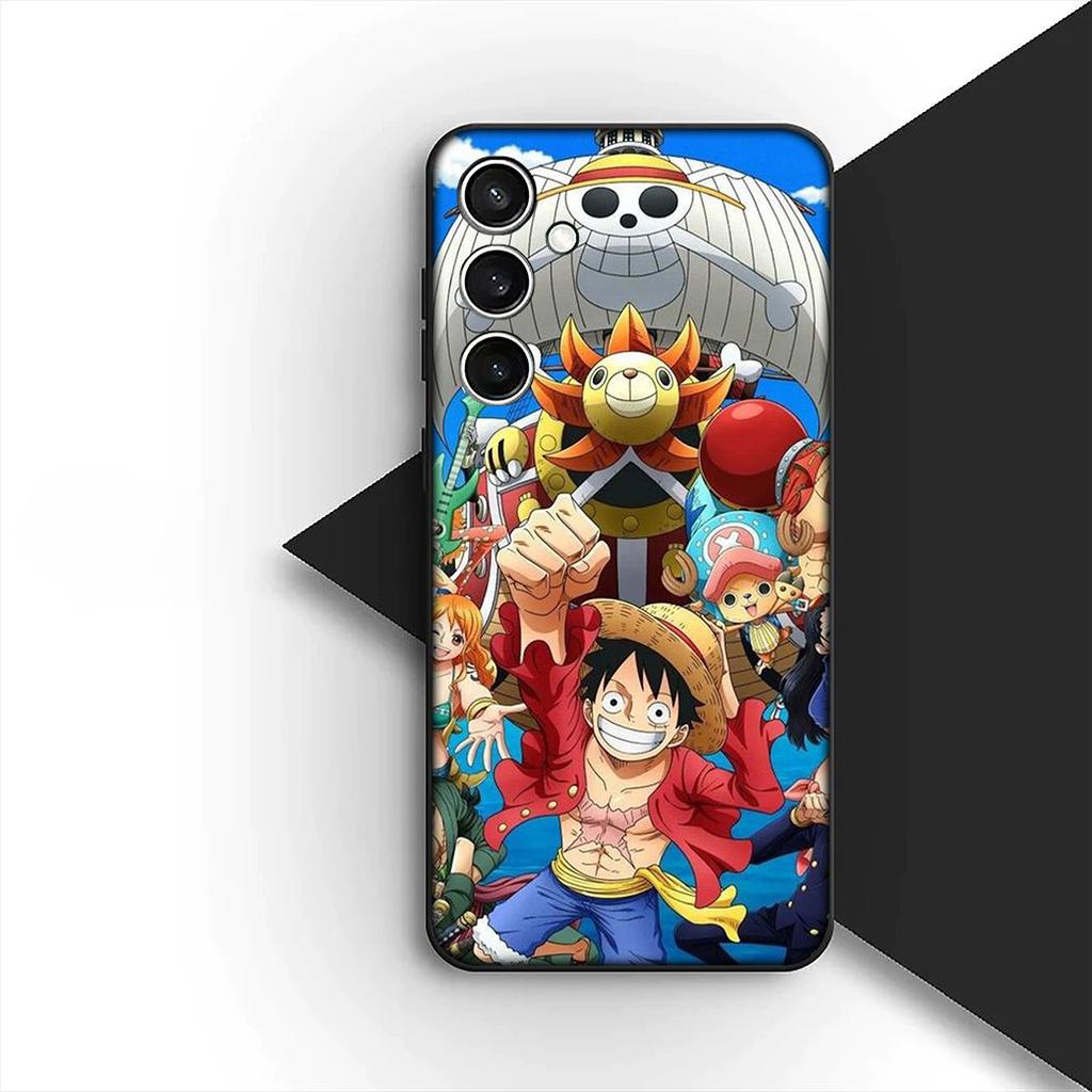 Soft for Motorola Moto G55 G45 G75 G85 G35 Edge 50 30 Fusion 40 NEO Ultra Pro Phone Case One Luffy Pieces Sanji Roronoa Zoro