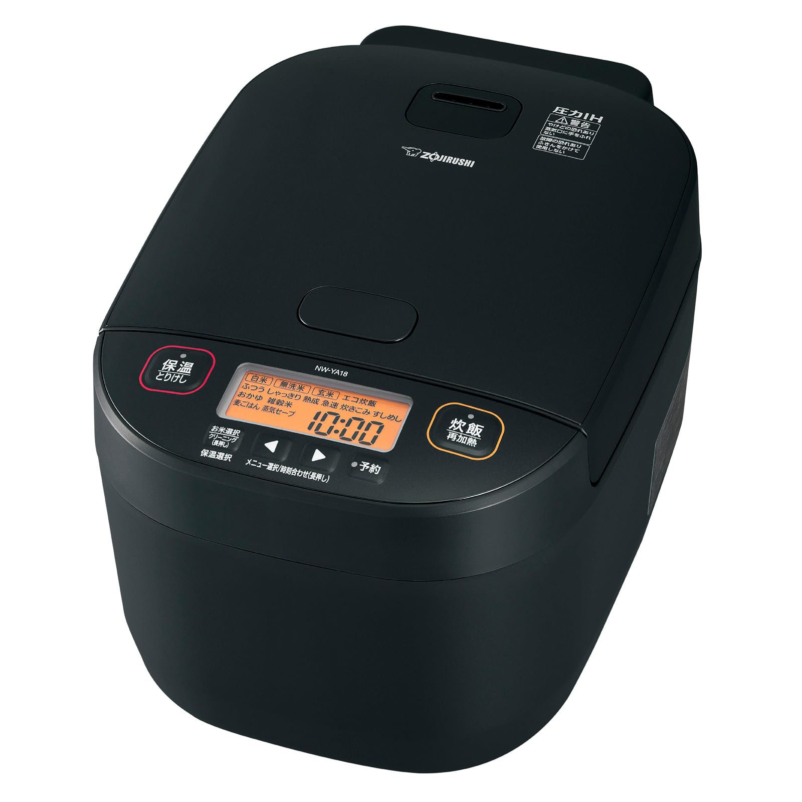 

Zojirushi Mahobin Rice Cooker 1sho Black NW-YA18-BA чорний