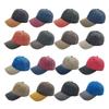 Unisex gewaschene Kappen Vintage farblich abgestimmte Baseballkappe Herren Damen verstellbar lässig Sommer Outdoor Streetwear Sport weicher Sonnenschutz