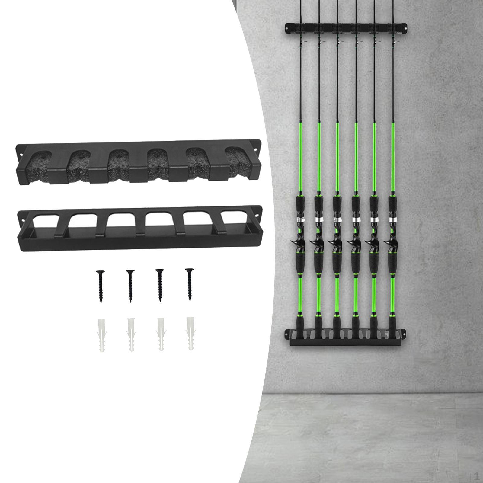 

: Держатель для удочки для домашнего хранения чёрный