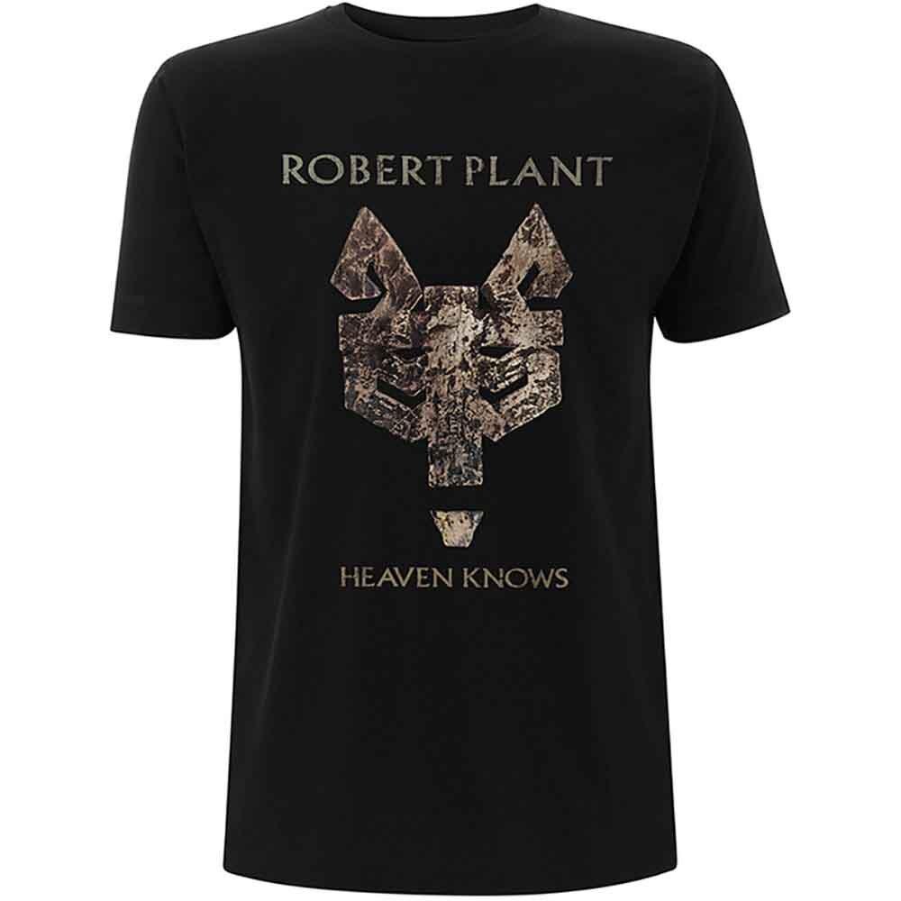 

Robert Plant Heaven Knows T-Shirt Black New Unisex T-Shirt XXXXL