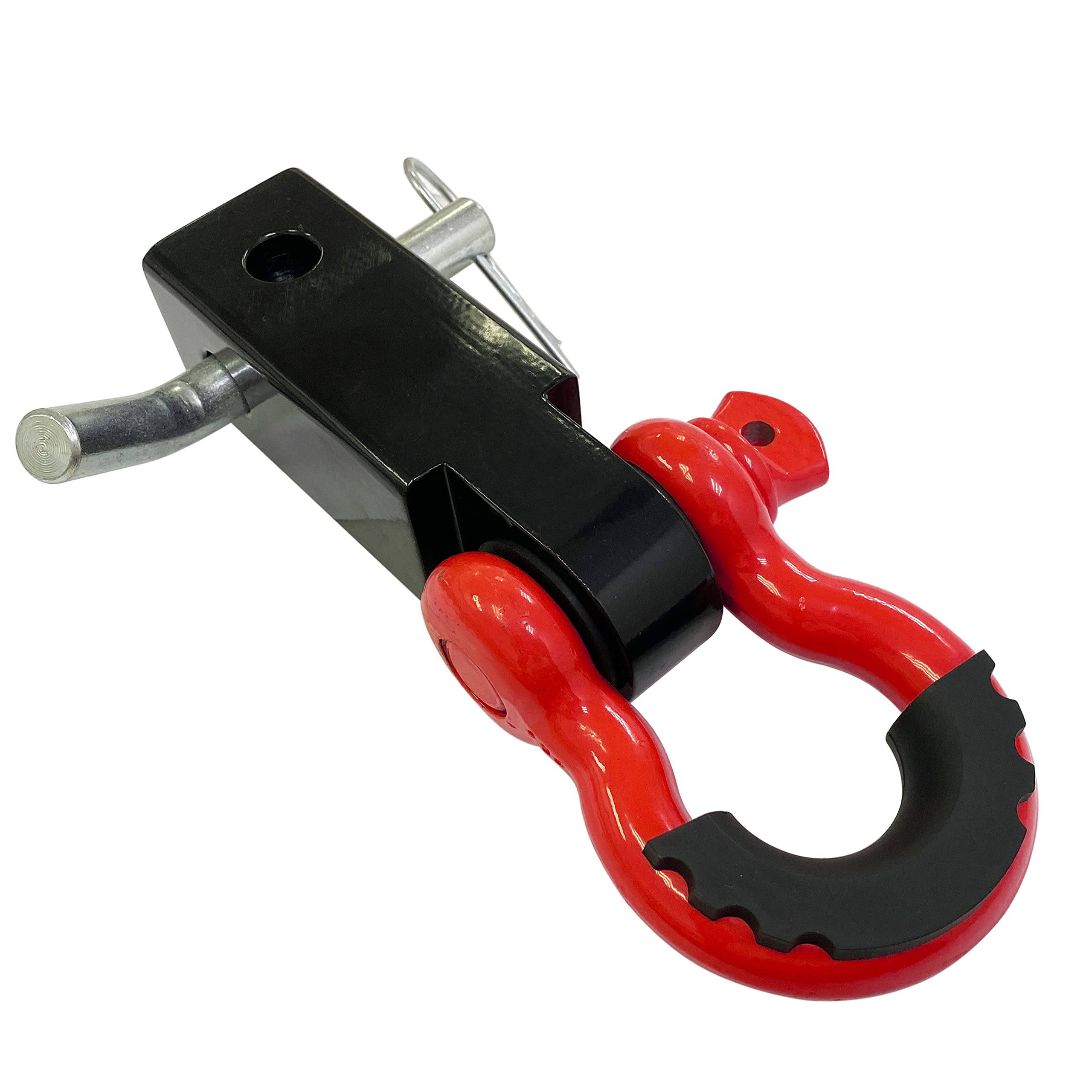 

Shackle Hitch Shackle Slip for Crane Hook Orange and Red HFS(R) 2-inch D-Ring Receiver, 3/4-inch D-Ring Shackle, Mount, Hook, Towing,