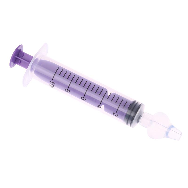 

1 шт. 10 мл дитячий шприц, силіконовий назальний аспіратор, засіб для догляду за носом фіолетовий