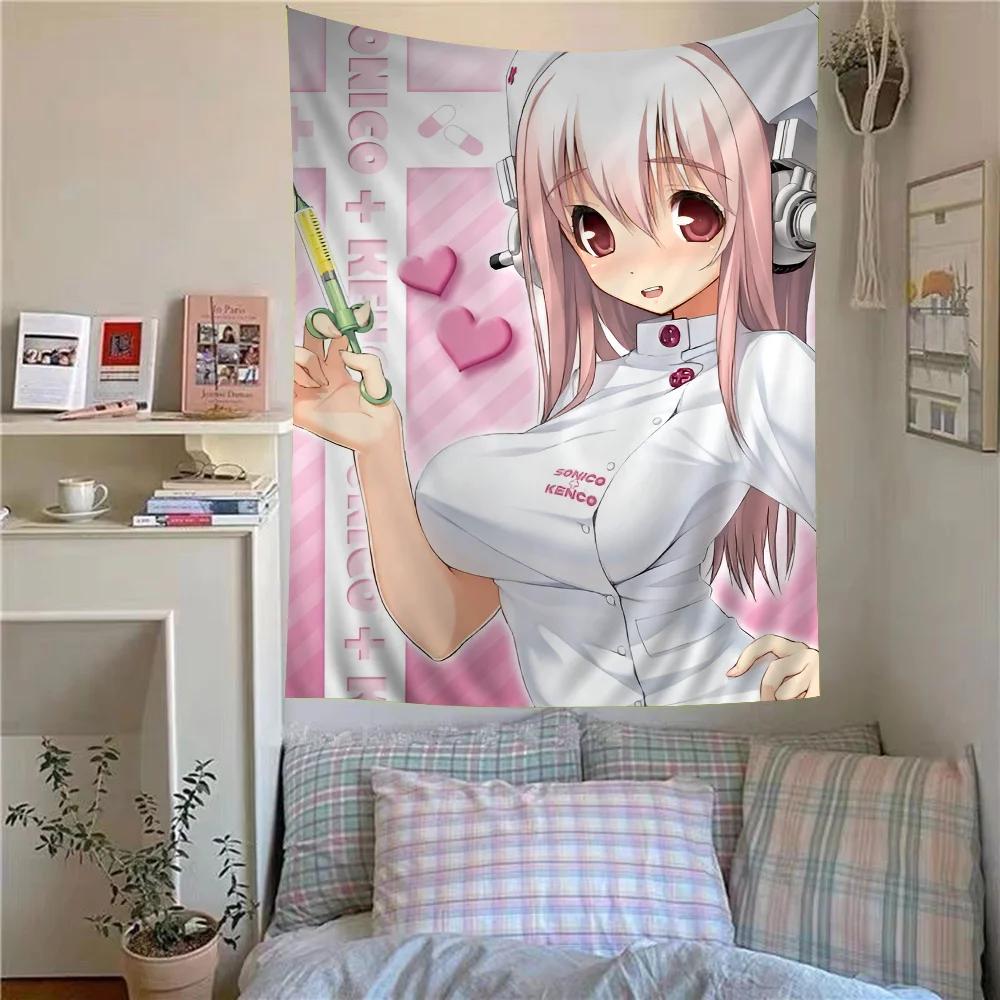 VIKAMA 2026 New Supersonic Manga Tapestry  Classic Anime Wall Hanging  Aesthetic Decor for Living Rooms Bedrooms and Dorms