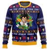 2026 Autumn Winter Dragon Ball Vegeta Over 9000 Cosplay Pullover Hoodie, 3D Print Retro Streetwear Oversized Top for Unisex Kids