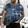 Fashion Paisley Graphics 3D Printed T-shirts Summer Trend Short Sleeve Casual Streetwear Oversized Cool T-shirts