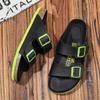 Fashion Man Leather Men Comfort Beach Slippers Men Designer Summer Comfortable Slippers Original Brand Pure Handmade High Quality Shoes