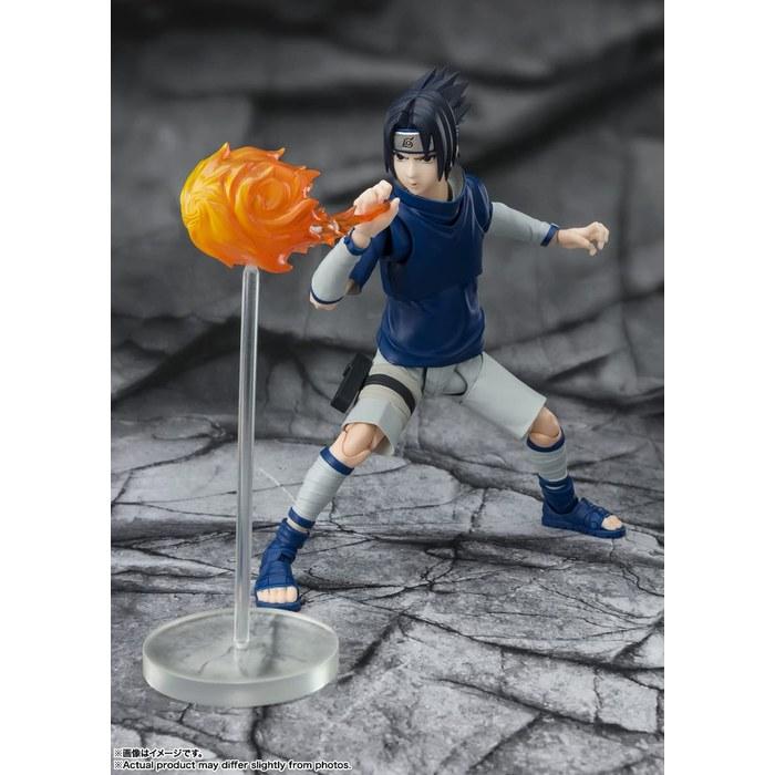 TAMASHII NATIONS S.H.Figuarts NARUTO - Sasuke Uchiha - Approximately 135mm ABS&PVC Painted Action Figure BAS64937 Multicolor